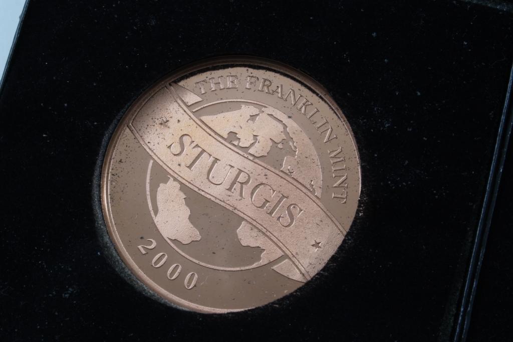 2 Franklin Mint AMA Medallions 1999 & 2000