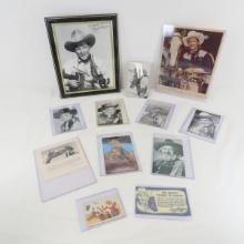 Roy Rogers Photos, Postcards & Ephemera