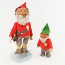 2 Steiff Pucki Elves, 2 sizes