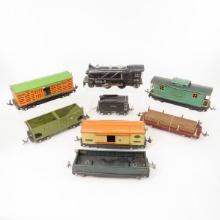 Lionel 261E engine & tender & 6 cars