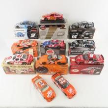 11 Assorted Autographed 1:24 Diecast Cars