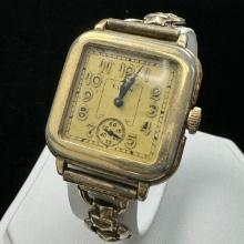 Circa 1934 15-jewel Elgin model 1 transitional wristwatch