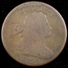 1804 U.S. draped bust half cent