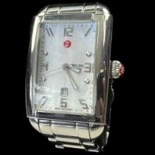 Estate Michele Milou Park stainless steel lady's wristwatch