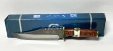 LARGE COLT FIXED BLADE KNIFE W/ SHEATH MODEL CT326