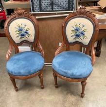 Pair Parlor Chairs