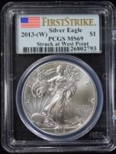 2013-W American Silver Eagle PCGS MS69 1st Strike 93