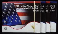 2018 & 2019 US Coin Sets PD