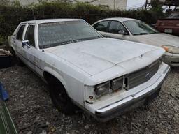 1991 Ford Crown Victoria Sedan - Former California Police Supervisors Car