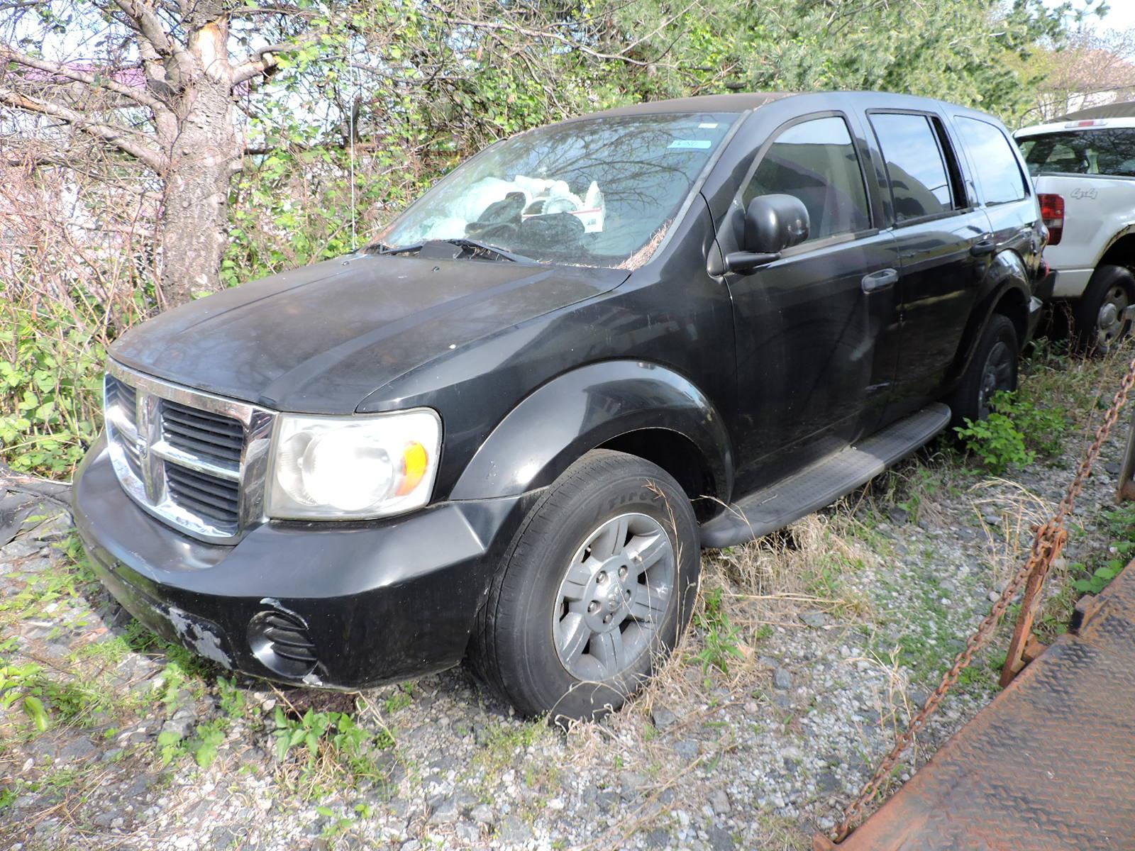 2008 Dodge Durango 4X4 SUV -- Black with Black Interior