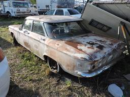 1961 Chevrolet Corvair Sedan - Odometer shows: 43,949 Miles