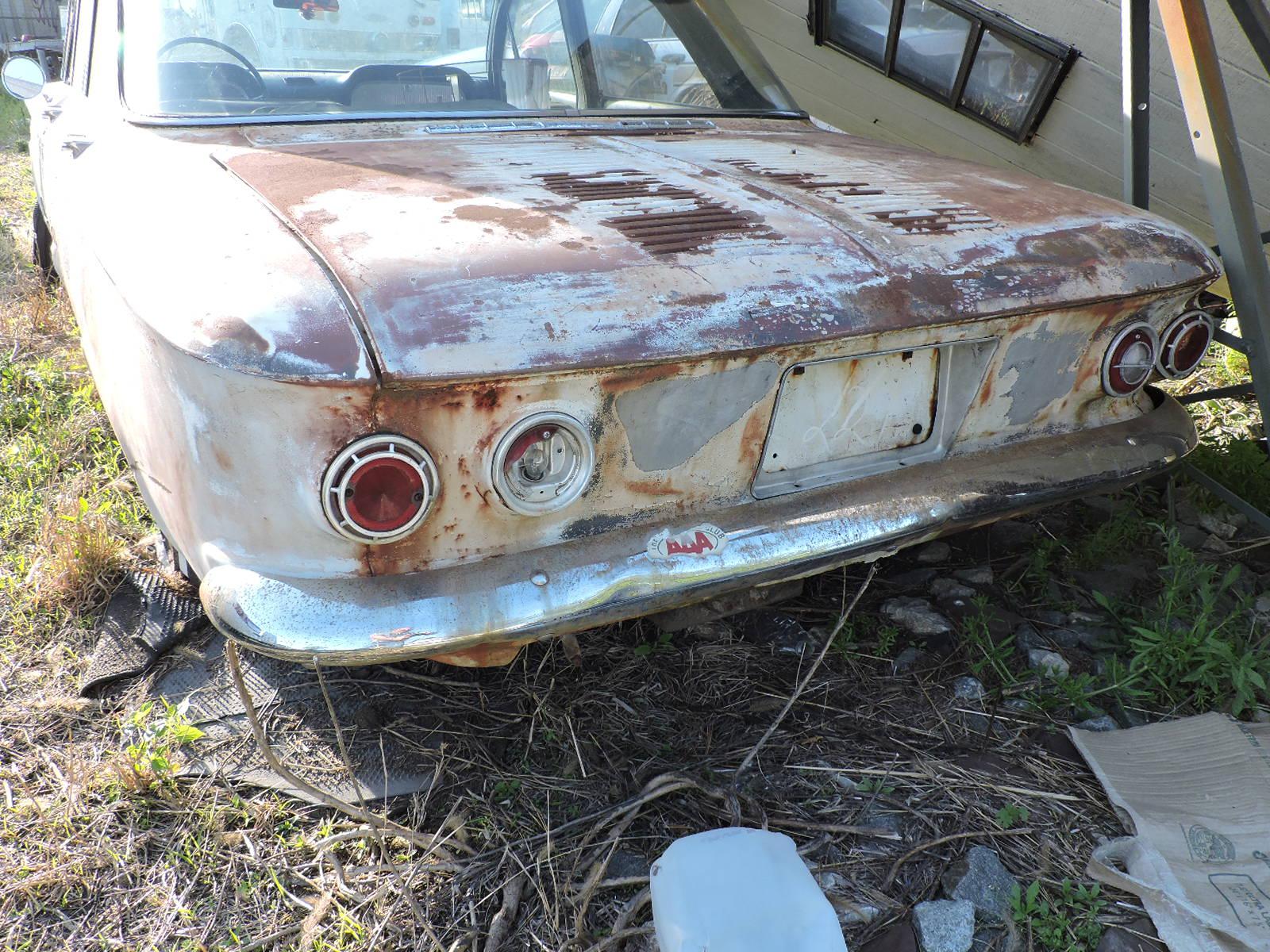 1961 Chevrolet Corvair Sedan - Odometer shows: 43,949 Miles