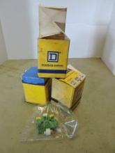Lot of 3 - SQUARE 'd' - Contact Cartridge / Class: 8501 / Type: LC-1 / NEW in Box