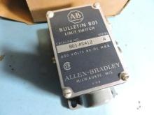 Limit Switch - Allen Bradley Roller Lever No. contact Cat. no 801 - ASA12 A, Allen Bradley Motor Con