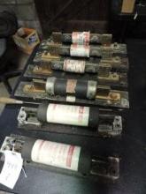 Cefco+Gould Very fast acting fuses, Shawmut Tri Oric TRS 250R Dual Eelement Time Delay lot of 6