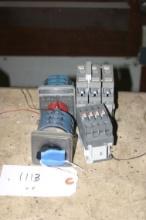 Krause and Naimer Switches, AAB Contactor lot of 2, Fuse holder Terminal