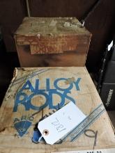 Alloy Rods 1/16 Size 50 lbs 1x Box with 2 spools - 1 Box with 1x 25lbs Spool, lot of 2 total