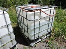 Large Plastic Vats with Metal Cage by SCHUTZ, 3 1/4"x 4"x 46"