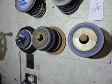 3 Sets of Sanding and Grinding Wheels - see photos