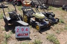 1 Lot Of Salvage Lawn Mowers