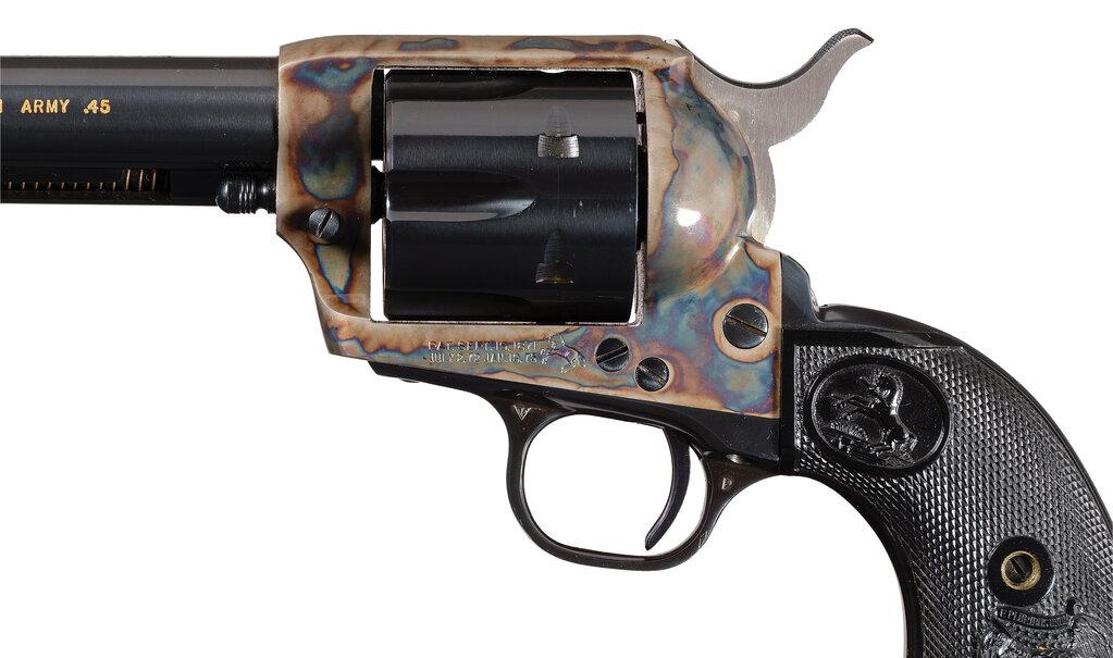 Texas Shipped Colt SAA Revolver with Stagecoach Box