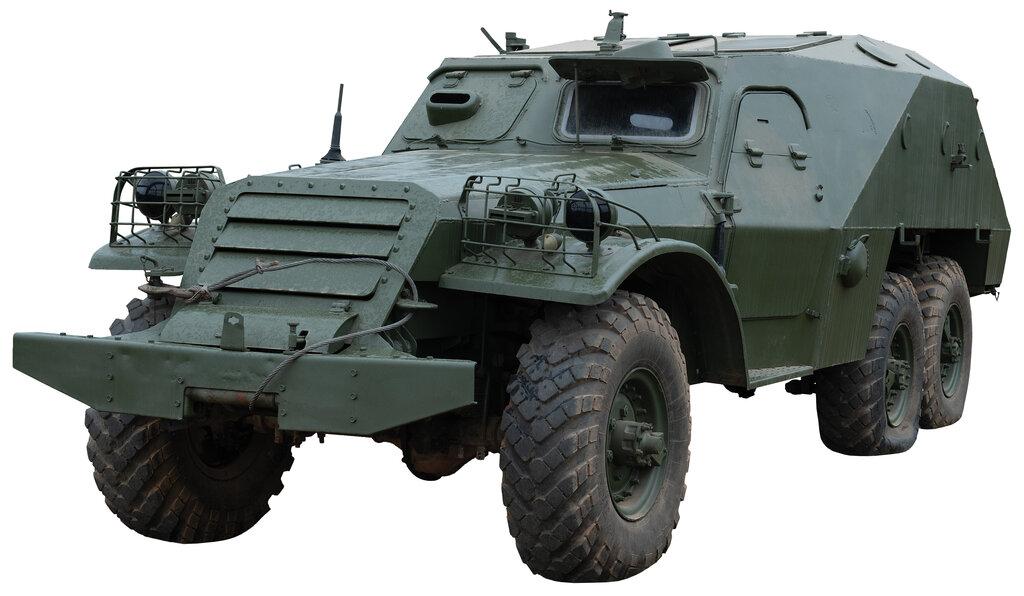 Soviet BTR-152K Armored Personnel Carrier