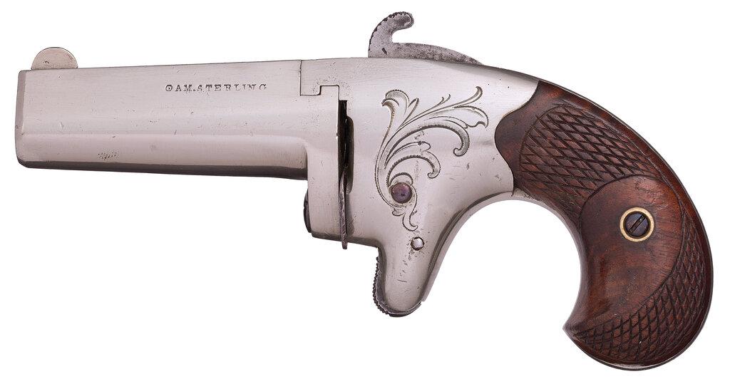 Documented American Sterling Marked Colt Second Model Derringer