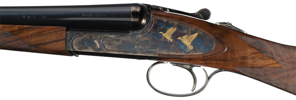 Beretta 20 Gauge Model 471 EL Double Barrel Shotgun