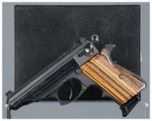 Austin Behlert Upgraded Walther/Interarms PP Pistol with Case