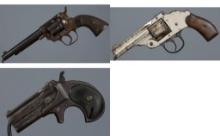 Three Handguns