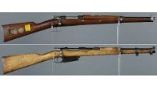 Two Military Bolt Action Carbines