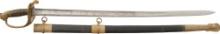 U.S. Model 1850 Foot Officer's Sword and Scabbard