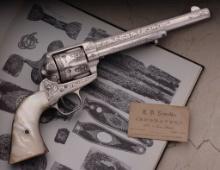 New York Engraved Black Powder Colt SAA Revolver