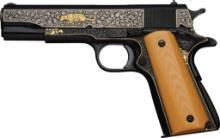 Ray Viramontez Master Engraved Colt Government Model Pistol
