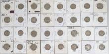 32 - Buffalo Nickels; Various Dates/Mints