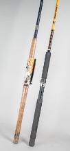 2 Fishing Rods: Guide Series Competitor Graphite Muskie & Granger Ocean II