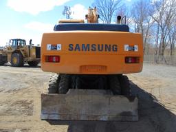 1999 Samsung SE170W-3 Rubber Tire Excavator
