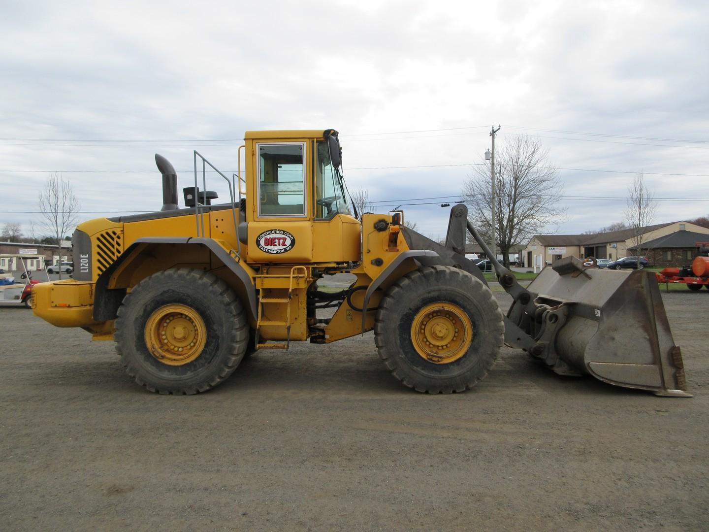 2005 Volvo L120E Rubber Tire Wheel Loader