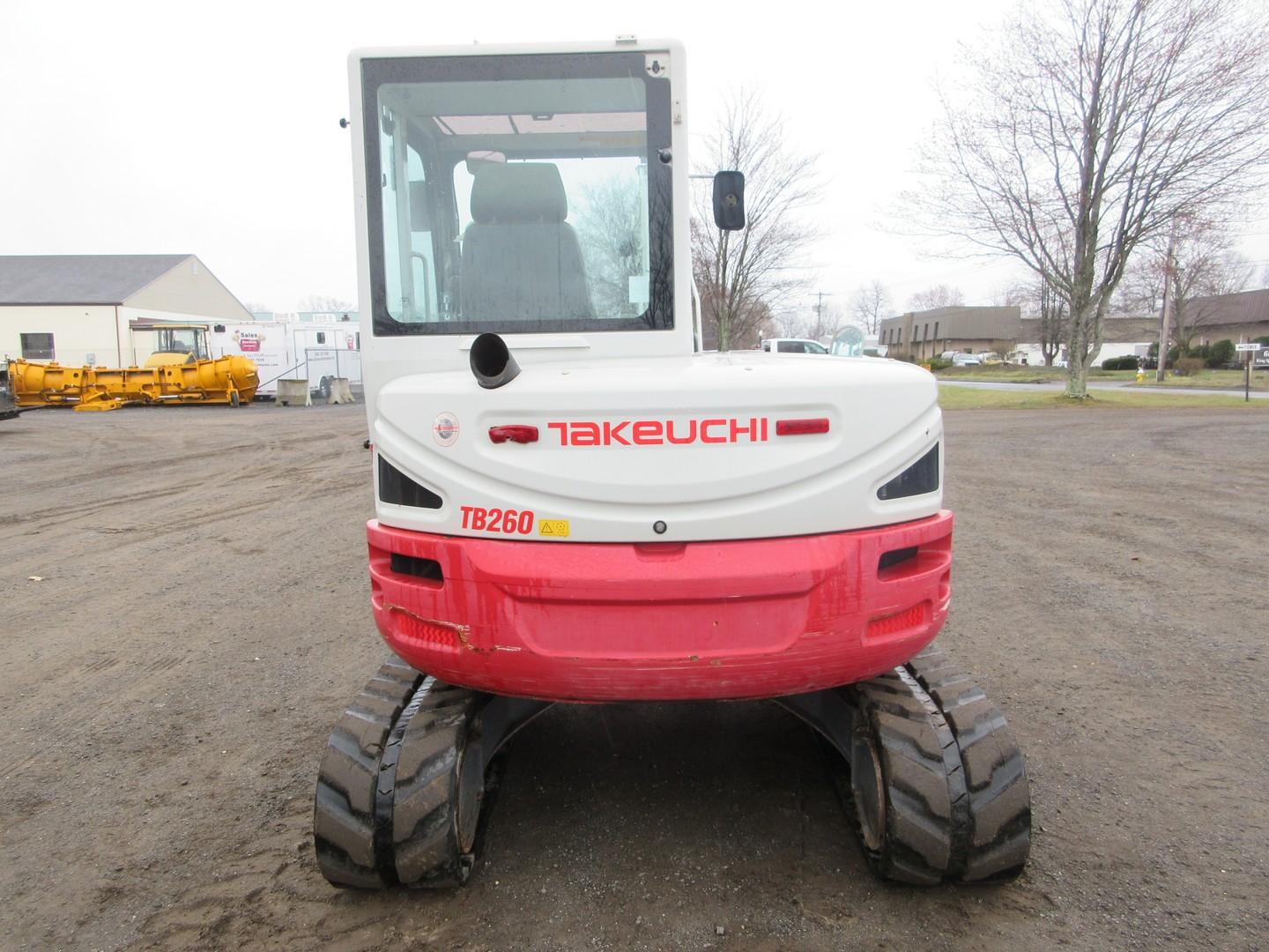 2017 Takeuchi TB260 Mini Excavator