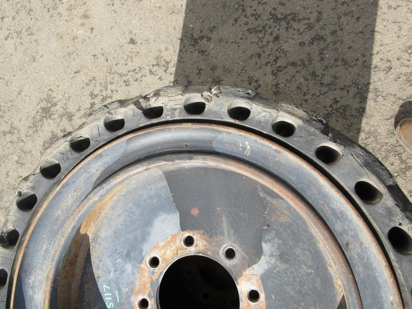 (4) Milemax Aperture Skid Steer Tires