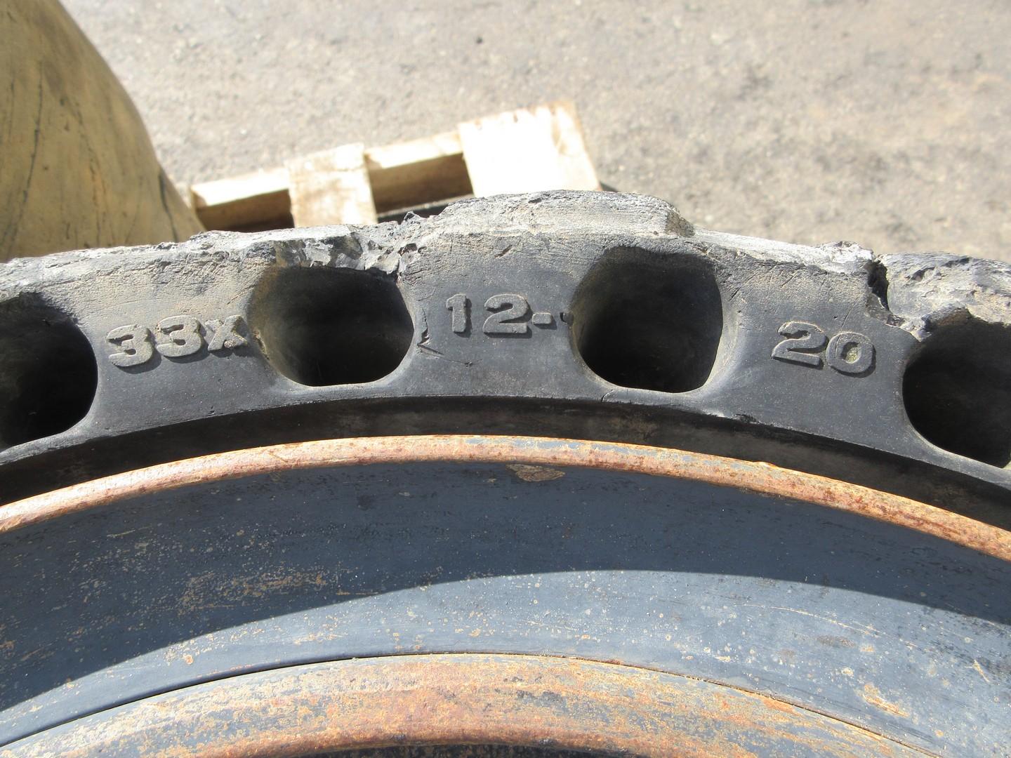 (4) Milemax Aperture Skid Steer Tires