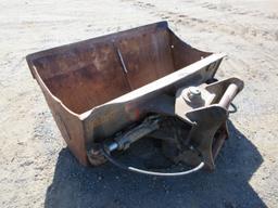 Geith 60" Hyd Tilting Cleanup Bucket With BOCE