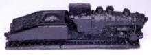 Hand-carved Train, Black Coal