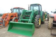 JD 7330 C/A 2WD W/ LDR BUCKET 4357HRS (WE DO NOT GUARANTEE HOURS)