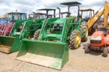 JD 5045E 4WD CANOPY W/ LDR AND BUCKET 174HRS. WE DO NOT GAURANTEE HOURS