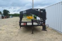 2000 TEM TRAIL 20' GOOSENECK TRAILER W/ TITLE