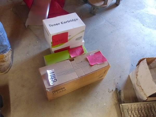 5 BOXES OF TONER CARTRIDGE