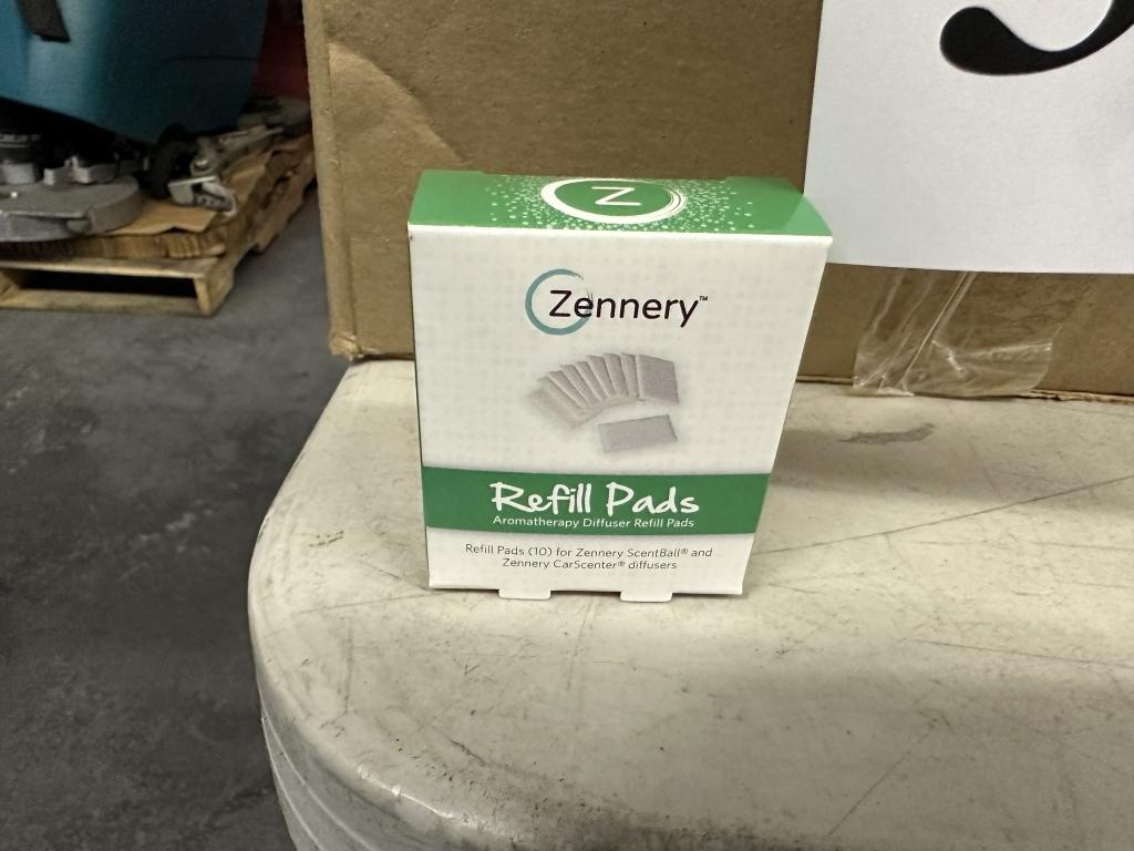 ZENNERY AROMATHERAPY DIFFUSER REFILL PADS (NEW) (YOUR BID X QTY = TOTAL $)