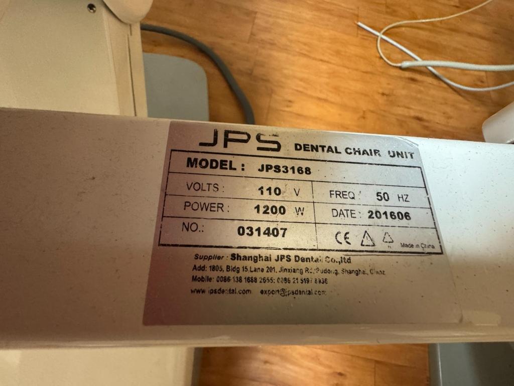 JPS DENTAL CHAIR MODEL JPS3168