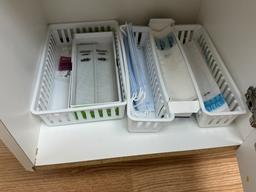 LOT CONSISTING OF DENTAL SUPPLIES IN CABINET